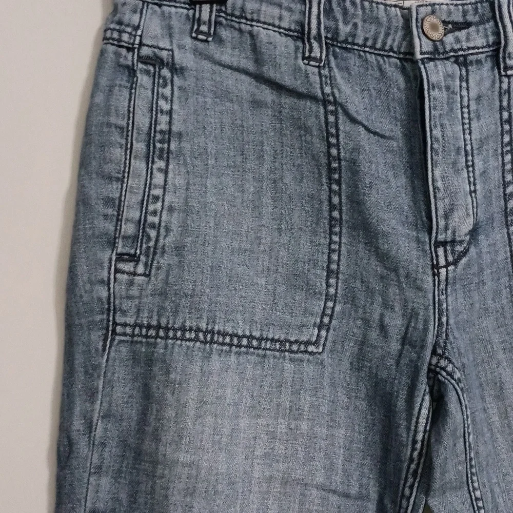 Free People Light Blue Denim Shorts - Picture 3 of 12